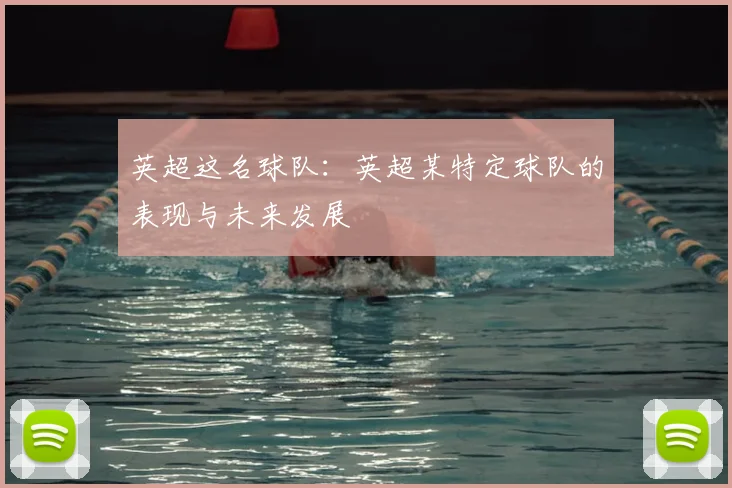 英超这名球队:英超某特定球队的表现与未来发展